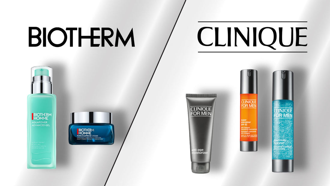 Podrobno branje o izdelkih Biotherm™ Homme in Clinique for MEN™