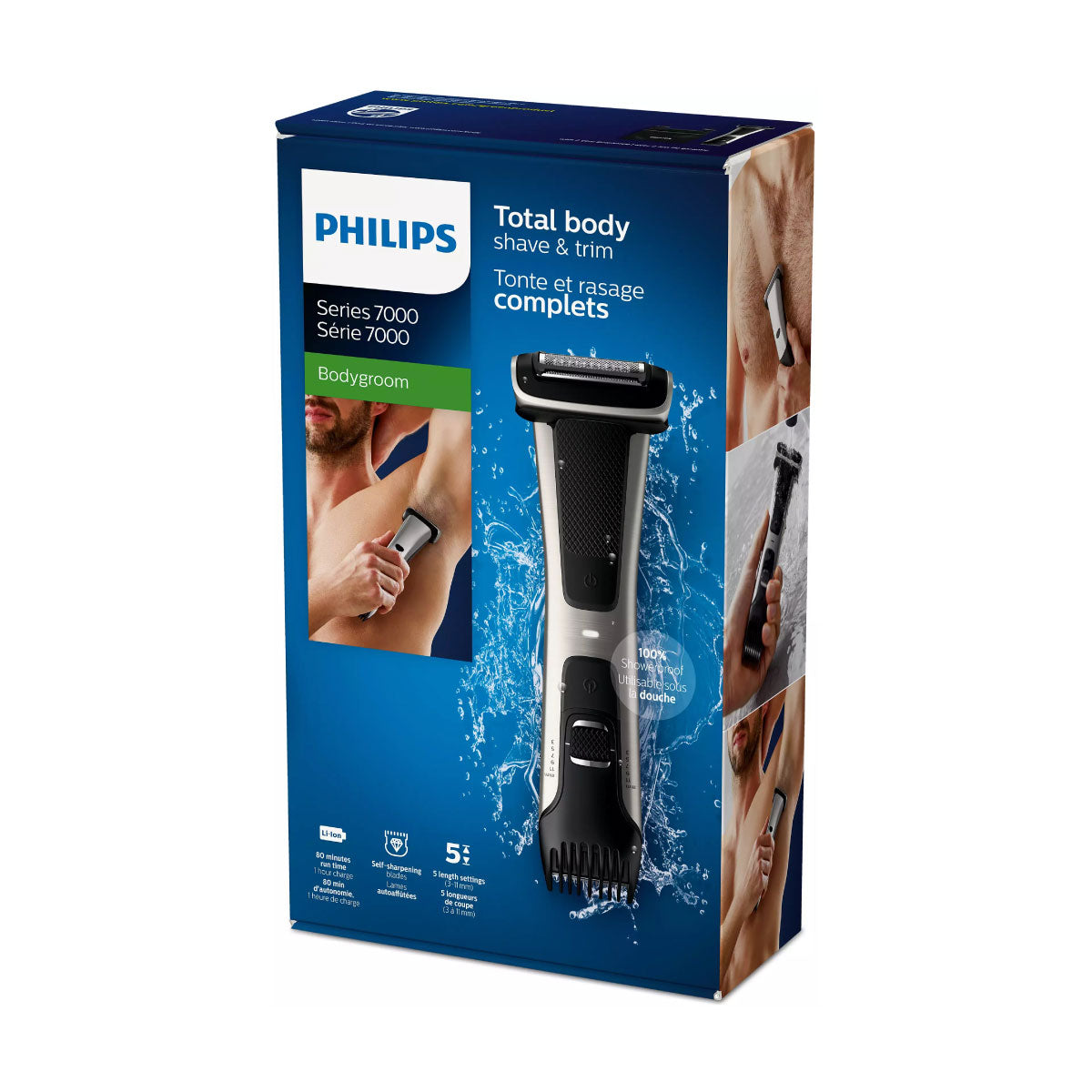 Philips električni prirezovalnik BG7025/15 za telo