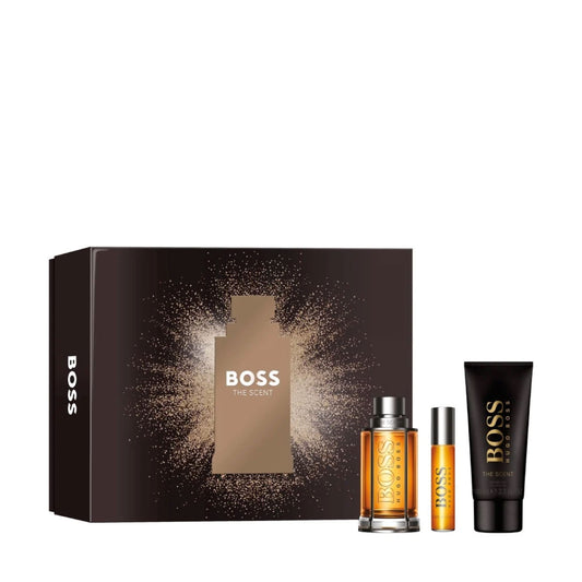 Darilni set Hugo Boss Boss The Scent EDT toaletni vodi in gel za prhanje