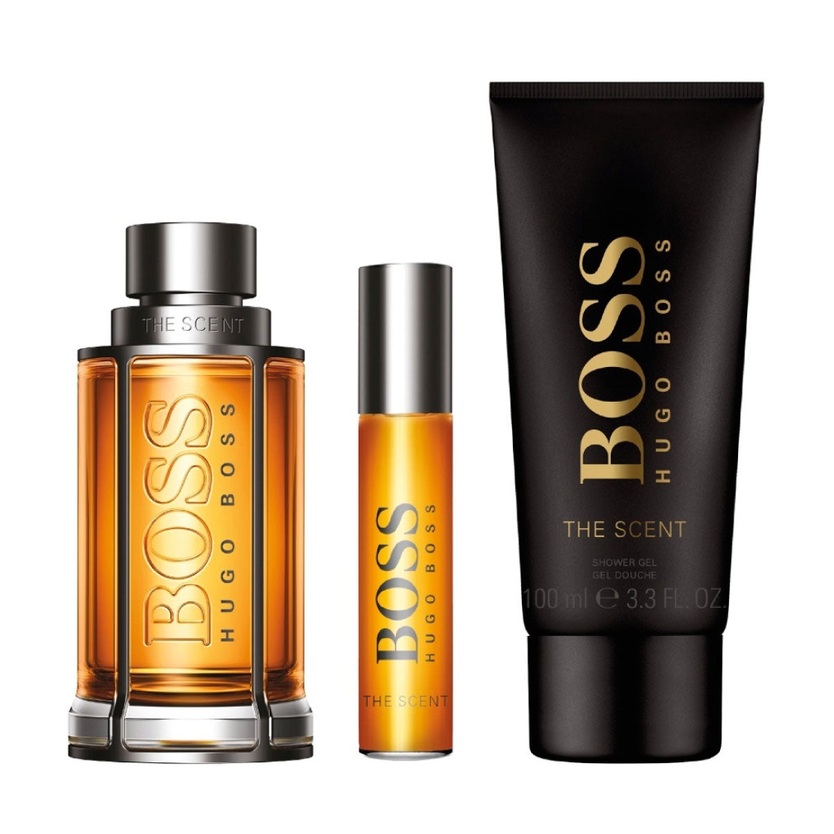 Darilni set Hugo Boss Boss The Scent EDT toaletni vodi in gel za prhanje