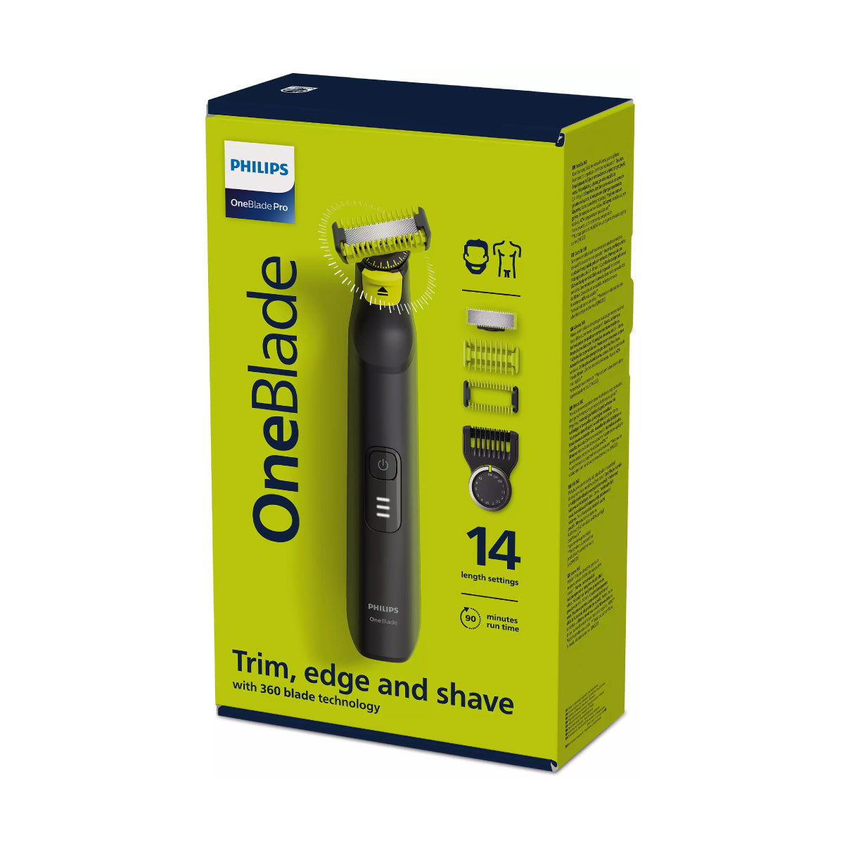 Philips električni prirezovalnik in brivnik QP6541/15 OneBlade Pro 360 za obraz in telo