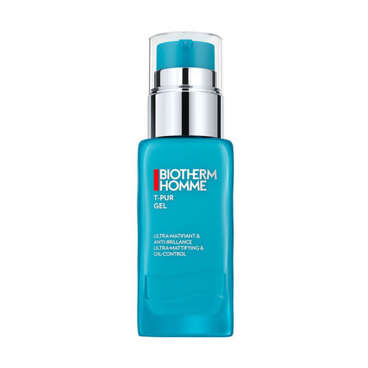 Biotherm Homme T-Pure Gel vlažilna nega in mat videz za normalno do mastno kožo 50 ml