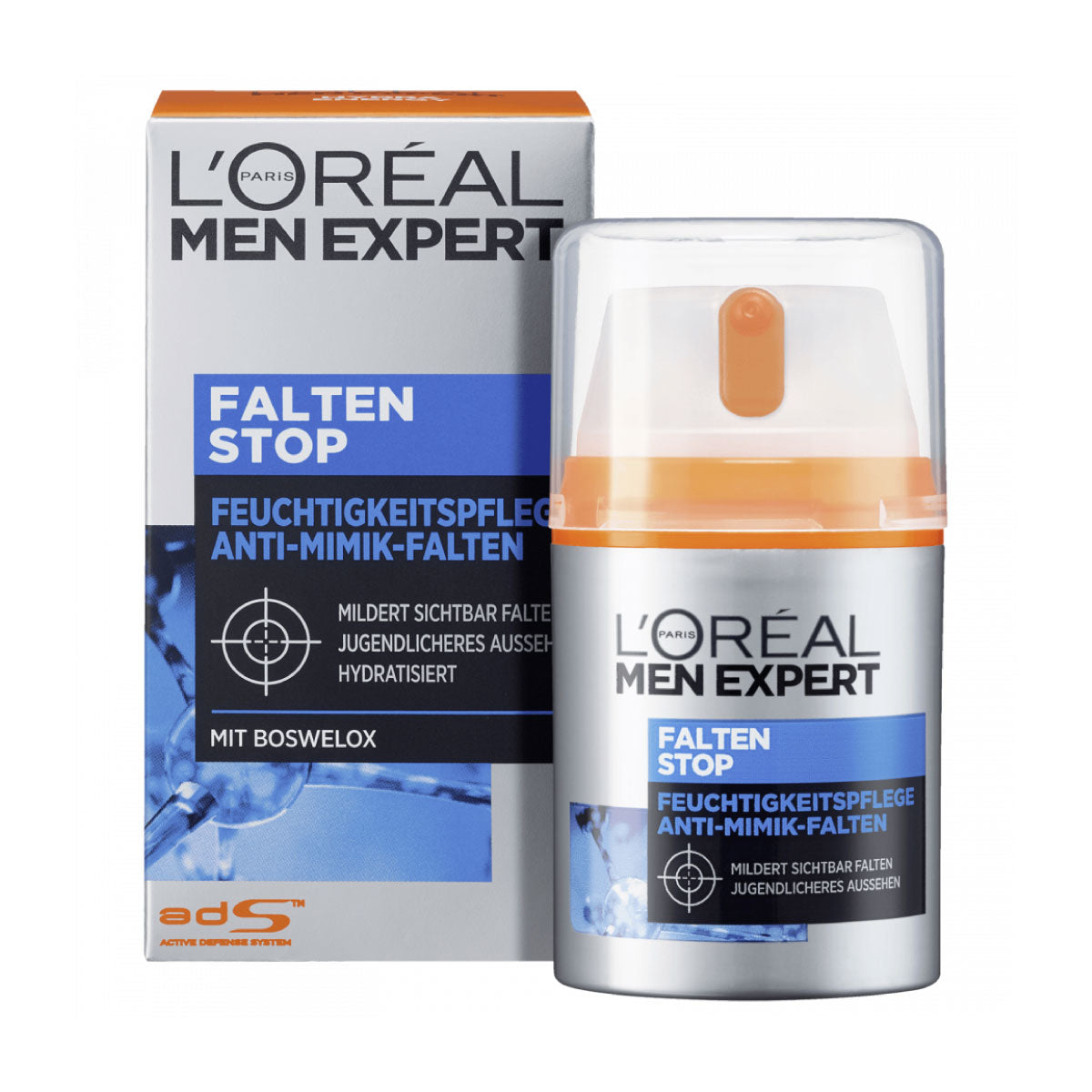 L'Oréal Men Expert Falten Stop vlažilna dnevna krema proti prvim gubam 50 ml