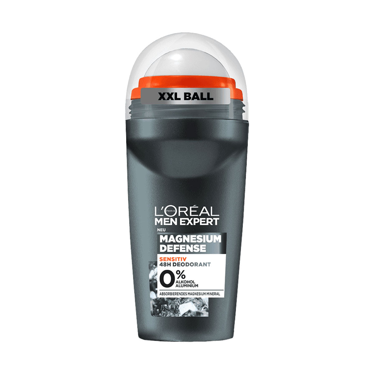 L'Oréal Men Expert Magnesium Defense dezodorant roll-on brez alkohola za mehko kožo 50 ml