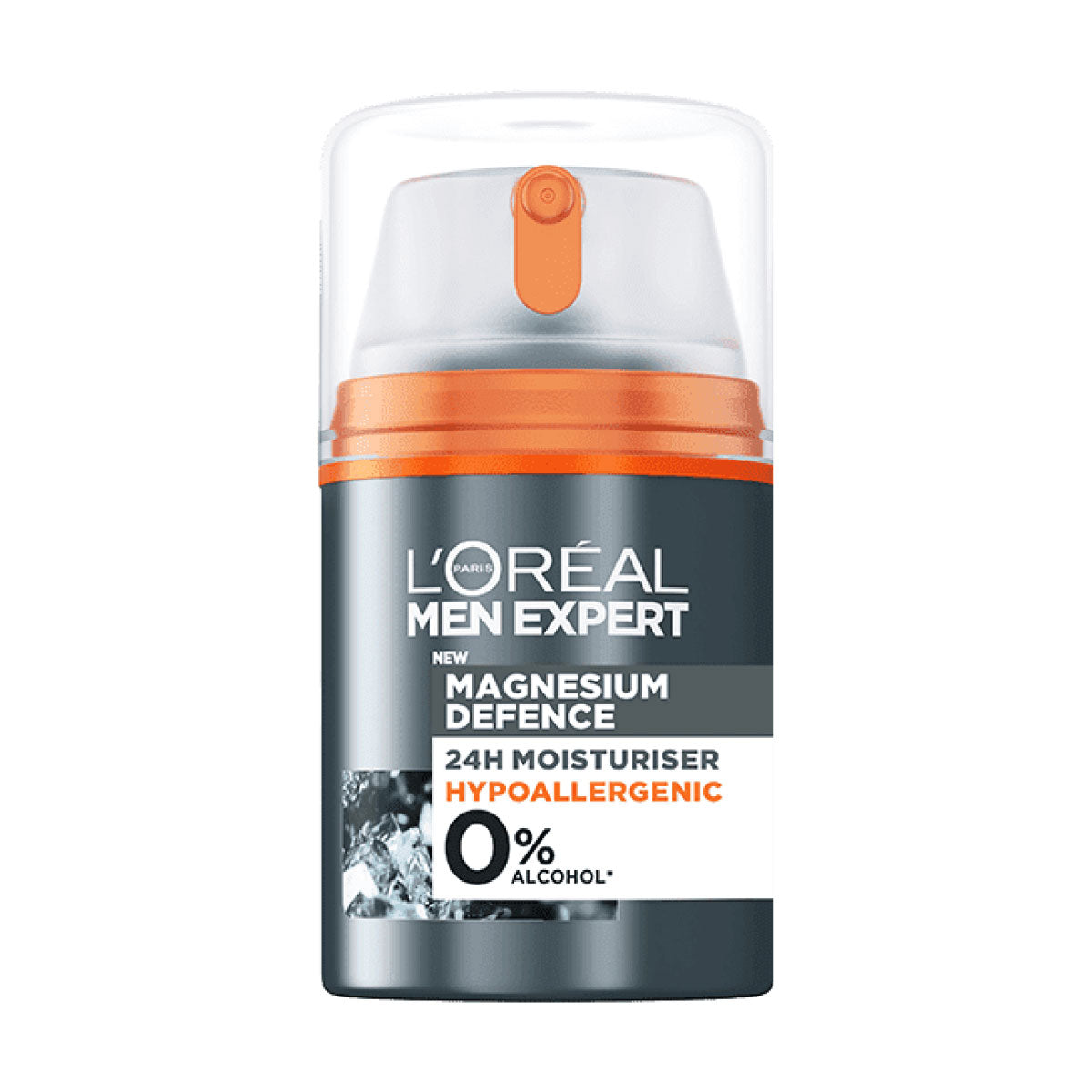 L'Oréal Men Expert Magnesium defense krema s hialuronsko kislino za občutljivo kožo 50 ml