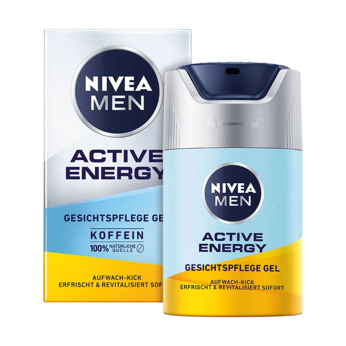Nivea Men Active Energy za dolgotrajno navlaženo in osveženo kožo 50 ml