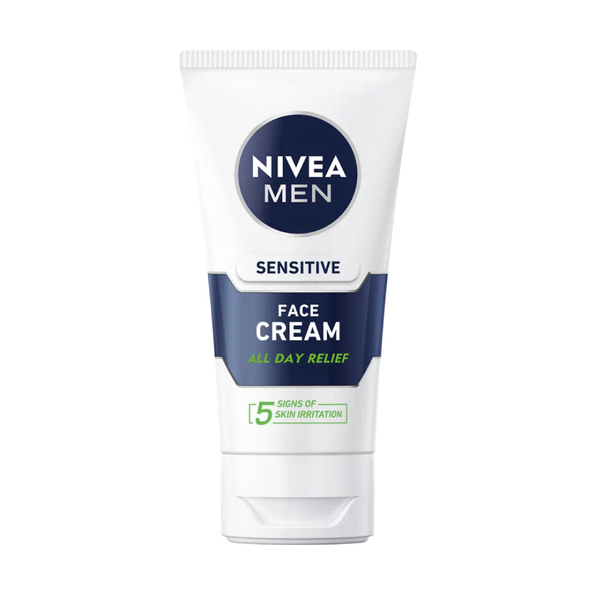 Nivea Men Sensitive dnevna krema za občutljivo kožo z 0% alkohola 75 ml