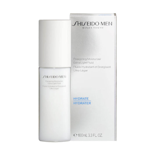 Shiseido Men Energizing Moisturizer Extra Light Fluid energijska vlažilna krema 100 ml