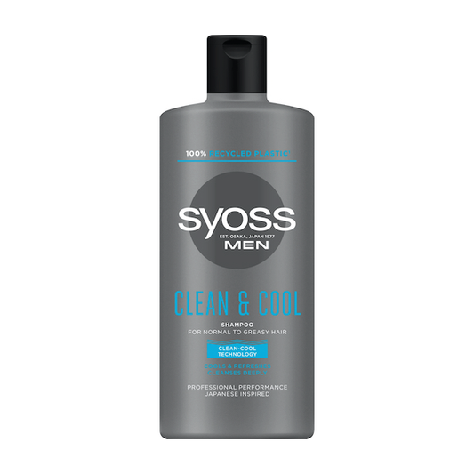 Syoss Clean & Cool šampon za normalne do mastne lase 440 ml